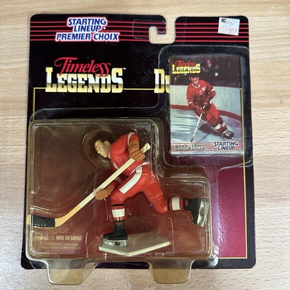 NHL Hockey Starting Lineup Gordie Howe Timeless Legends Figure w/Card - Picture 1 of 4